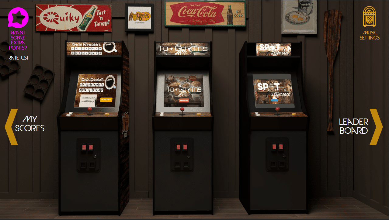 Cracker Barrel Arcade